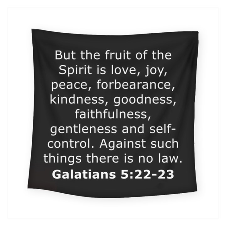 Galatians 5 Square Tapestry (Small)