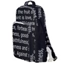 Galatians 5 Double Compartment Backpack View1