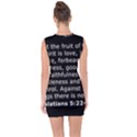 Galatians 5 Lace Up Front Bodycon Dress View2