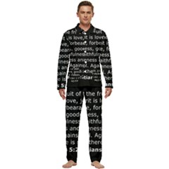 Galatians 5 Men s Long Sleeve Velvet Pocket Pajamas Set by RiverRootz