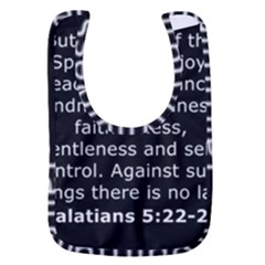 Galatians 5 Baby Bib by RiverRootz