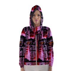 Cybercity Women s Hooded Windbreaker