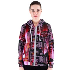 Cybercity Women s Zipper Hoodie