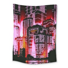 Cybercity Medium Tapestry