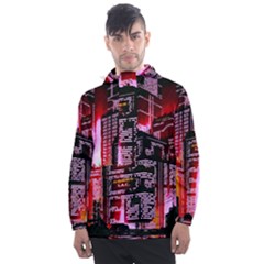 Cybercity Men s Front Pocket Pullover Windbreaker