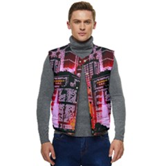 Cybercity Men s Button Up Puffer Vest	