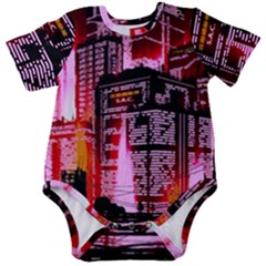 Cybercity Baby Short Sleeve Bodysuit by Sparkle