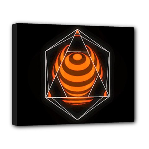 Geometry Deluxe Canvas 20  X 16  (stretched) by Sparkle