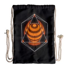 Geometry Drawstring Bag (large) by Sparkle