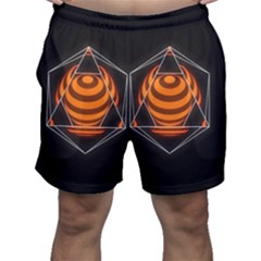 Geometry Men s Shorts by Sparkle