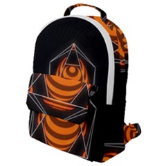 Geometry Flap Pocket Backpack (small) by Sparkle