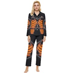 Geometry Womens  Long Sleeve Velvet Pocket Pajamas Set by Sparkle