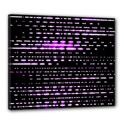 Purplestars Canvas 24  X 20  (stretched) by Sparkle