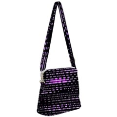 Purplestars Zipper Messenger Bag by Sparkle