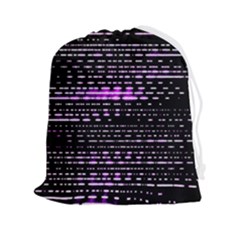 Purplestars Drawstring Pouch (2xl) by Sparkle