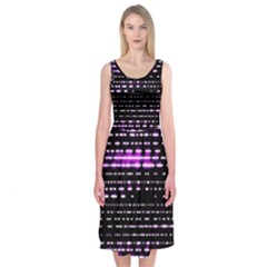 Purplestars Midi Sleeveless Dress by Sparkle