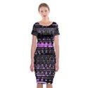 Purplestars Classic Short Sleeve Midi Dress View1