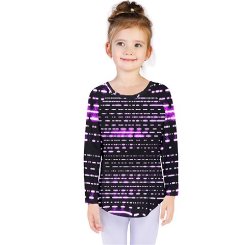 Purplestars Kids  Long Sleeve T-shirt by Sparkle