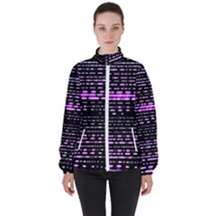 Purplestars Women s High Neck Windbreaker by Sparkle