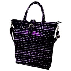 Purplestars Buckle Top Tote Bag by Sparkle