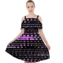 Purplestars Cut Out Shoulders Chiffon Dress View1