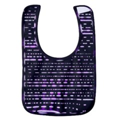 Purplestars Baby Bib by Sparkle