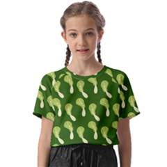 Bok Choy Pattern 3 Kids  Basic T-shirt