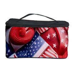 Us Presidential Election Colorful Vibrant Pattern Design  Cosmetic Storage Case by dflcprintsclothing