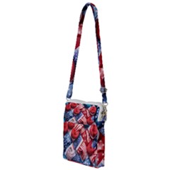 Us Presidential Election Colorful Vibrant Pattern Design  Multi Function Travel Bag by dflcprintsclothing