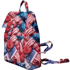 Us Presidential Election Colorful Vibrant Pattern Design  Buckle Everyday Backpack by dflcprintsclothing