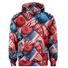 Us Presidential Election Colorful Vibrant Pattern Design  Men s Core Hoodie by dflcprintsclothing