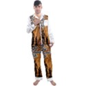 Joyful Moments Men s Long Sleeve Satin Pajamas Set View1