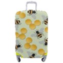 Bees Pattern Honey Bee Bug Honeycomb Honey Beehive Luggage Cover (Medium) View1