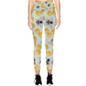 Bees Pattern Honey Bee Bug Honeycomb Honey Beehive Pocket Leggings  View1