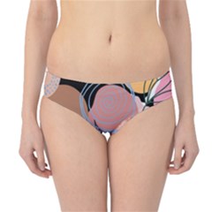 Abstract Boho Bohemian Style Retro Vintage Hipster Bikini Bottoms by Proyonanggan