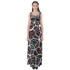 Mental Human Experience Mindset Empire Waist Maxi Dress by Paksenen