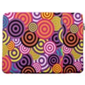 Abstract Circles Background Retro 17  Vertical Laptop Sleeve Case With Pocket View2