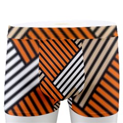 Abstract Pattern Line Art Design Decoration Men s Boxer Briefs by Ravend