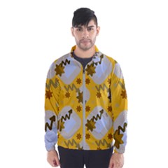 Art Pattern Design Background Men s Windbreaker