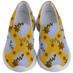 Art Pattern Design Background Kids Lightweight Slip Ons by Proyonanggan