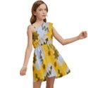 Art Pattern Design Background Kids  One Shoulder Party Dress View2