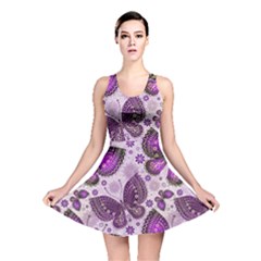 Butterflies Butterfly Insect Nature Reversible Skater Dress by Proyonanggan