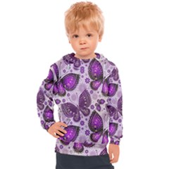 Butterflies Butterfly Insect Nature Kids  Hooded Pullover by Proyonanggan