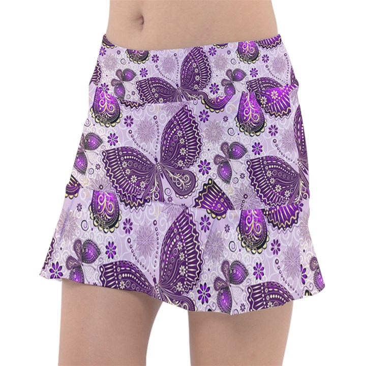 Butterflies Butterfly Insect Nature Classic Tennis Skirt