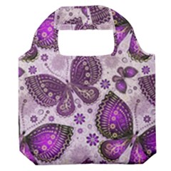 Butterflies Butterfly Insect Nature Premium Foldable Grocery Recycle Bag by Proyonanggan