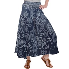 Internet Planet Drink Computer Women s Satin Palazzo Pants by Proyonanggan