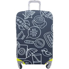 Internet Planet Drink Computer Luggage Cover (large) by Proyonanggan