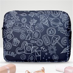 Internet Planet Drink Computer Make Up Pouch (large) by Proyonanggan