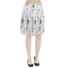 Pattern Sloth Woodland Pleated Skirt by Hannah976