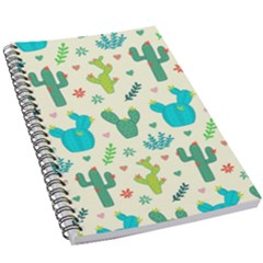 Cactus Succulents Floral Seamless Pattern 5 5  X 8 5  Notebook by Hannah976